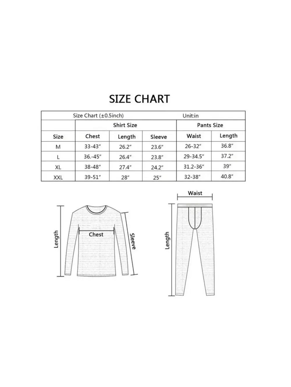 Mens Herobiker Med Thermal Long Johns Set Black (556)